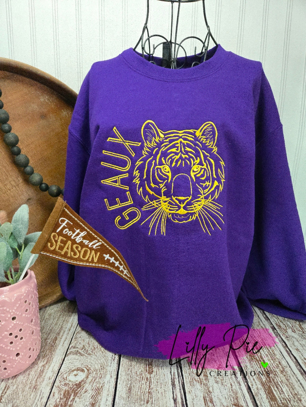 Purple Geaux Sweatshirt
