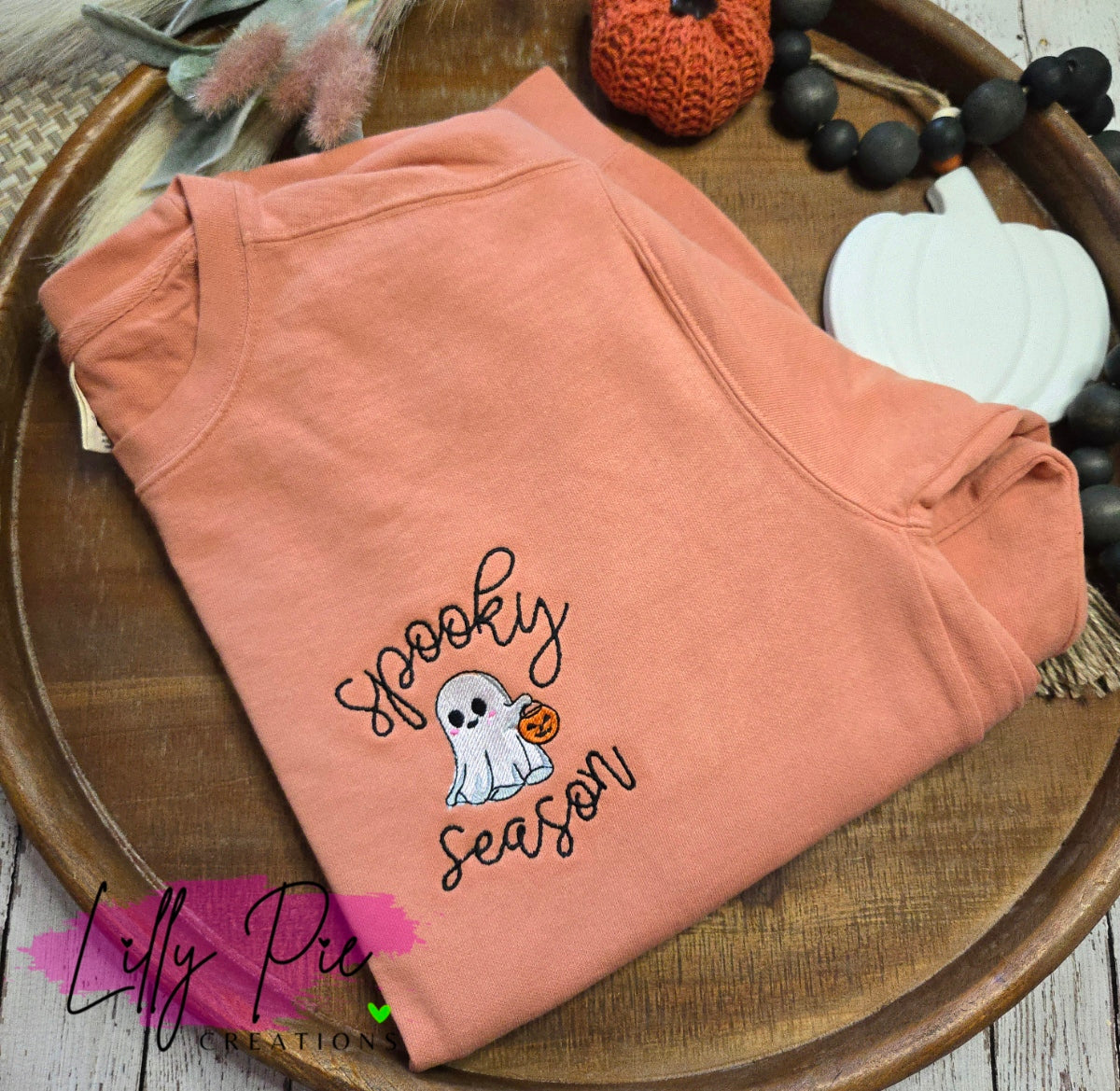 Spooky Season Ghost Unisex Adult Halloween Sweatshirt