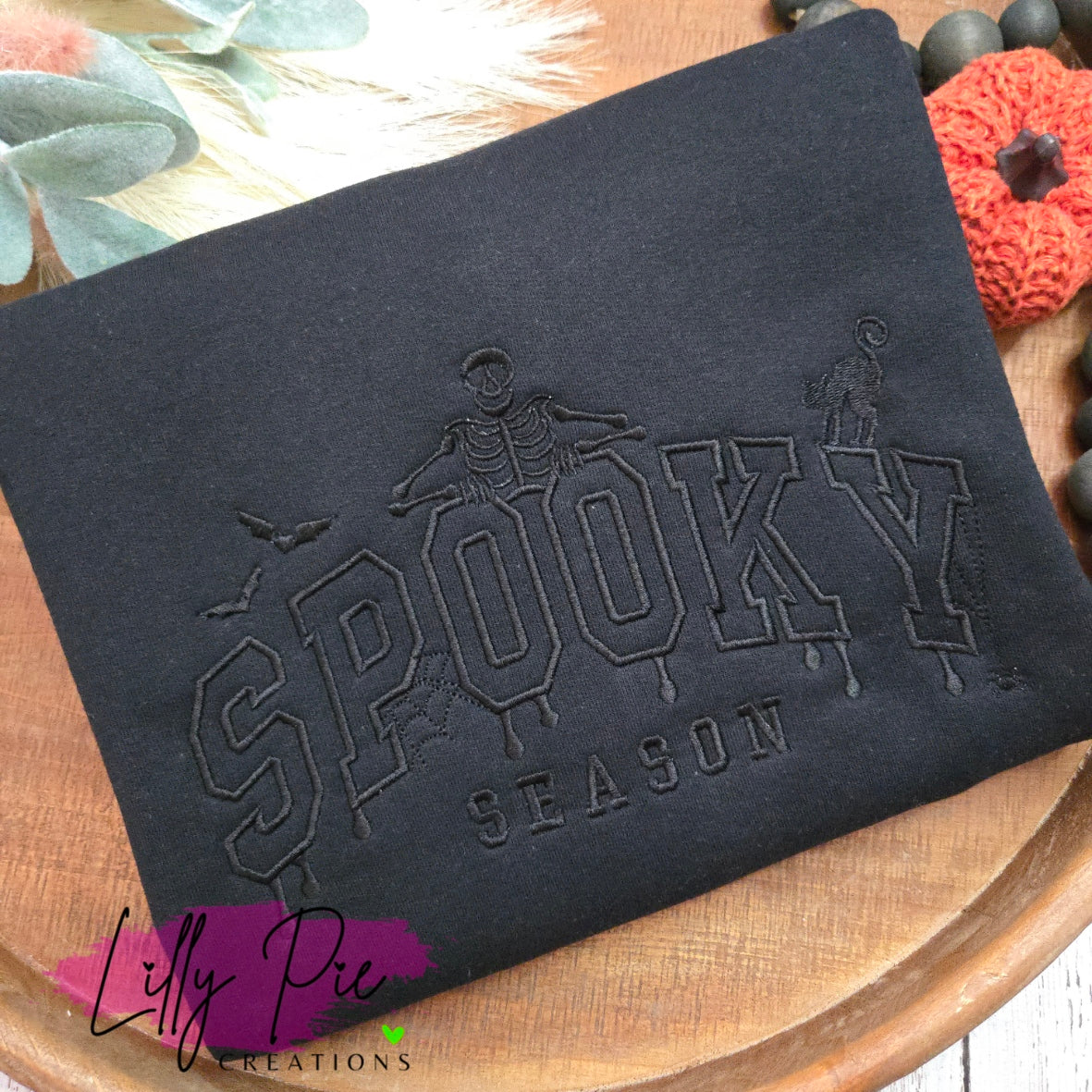 Spooky Season Monotone Halloween Sweatshirt