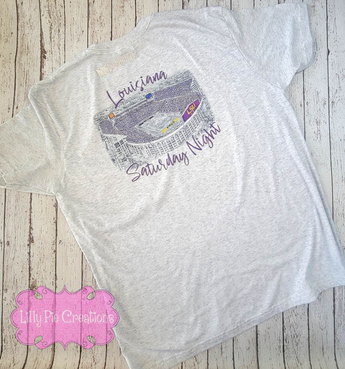 KreweAriadne Louisiana Saturday Night, Louisiana Shirt, Love Louisiana, Unisex, Soft Bella+Canvas3001 T-Shirt