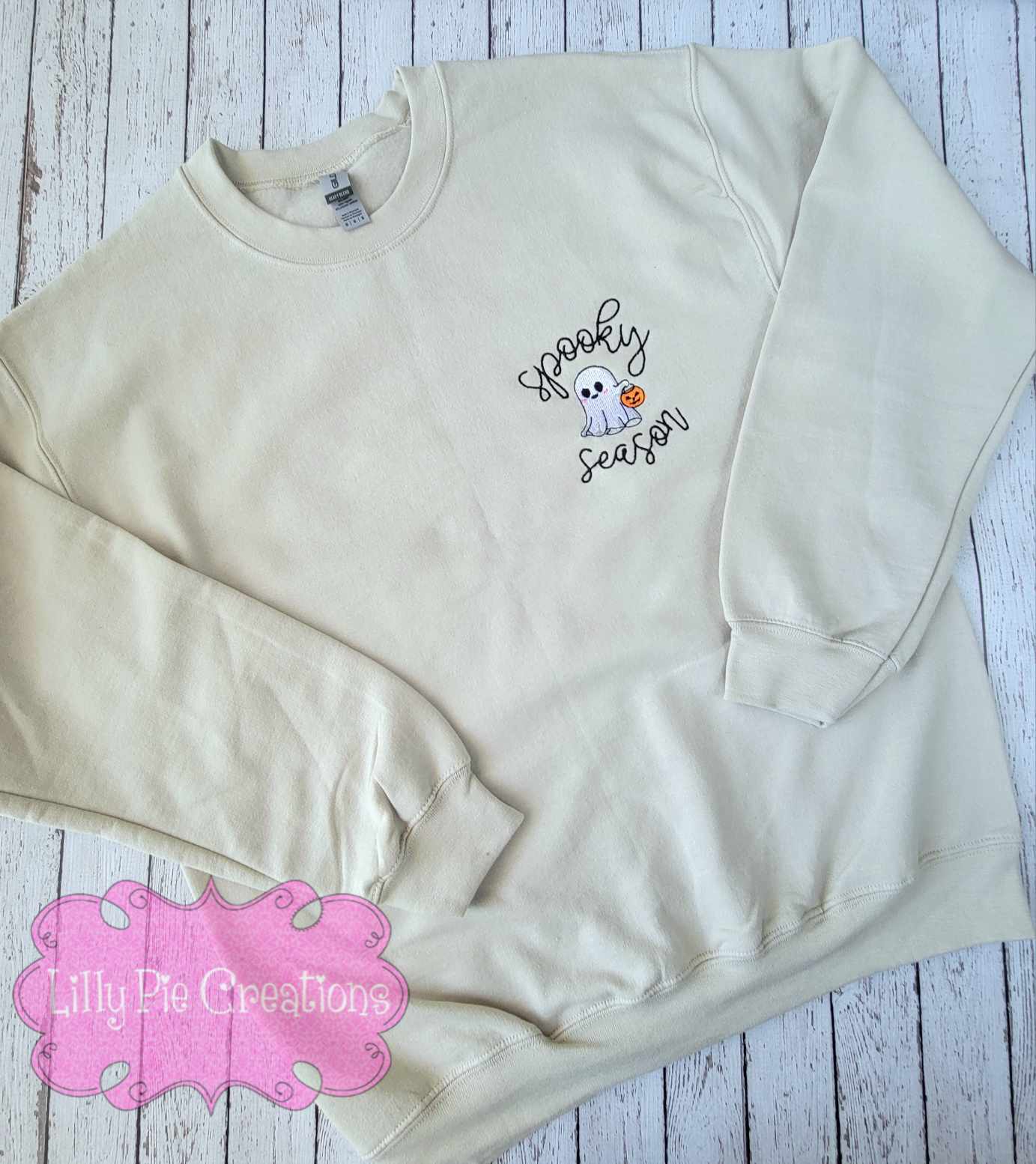 Spooky Season Ghost Unisex Adult Halloween Sweatshirt
