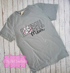 Custom Embroidered Baseball Shirt - add mom, team name, or players name