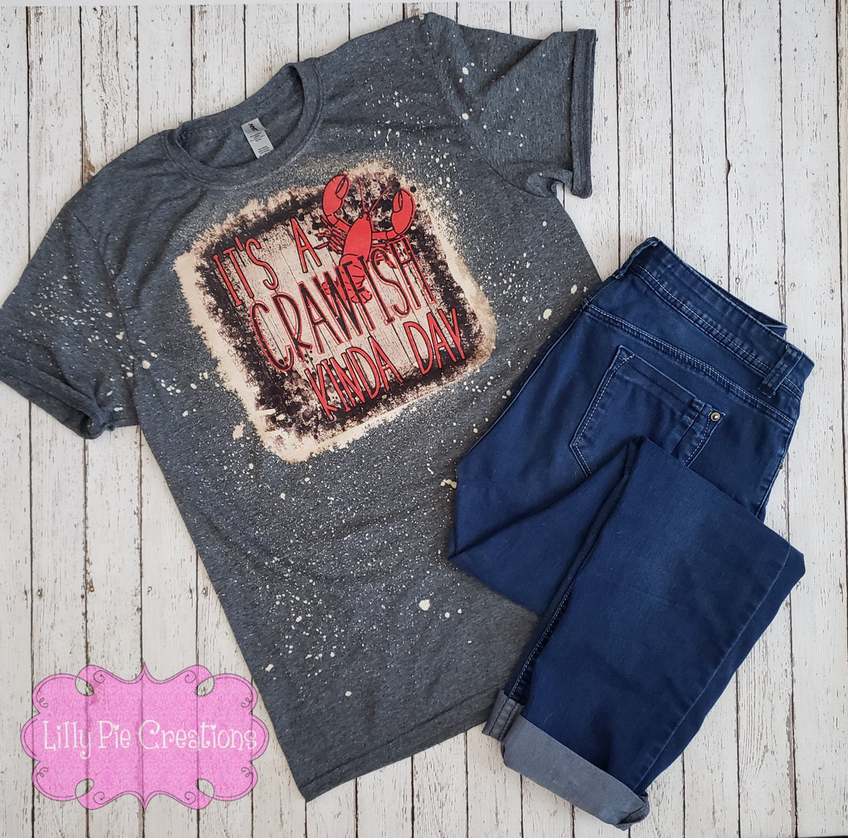 Crawfish Boil T-Shirt | Pink Crawfish | Crawfish Shirt for Ladies |  Louisiana Crawfish | Crawfish Boil Apparel | Cajun T-Shirt For Girls