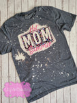 Hot Mom Summer Bleached Shirt - Bleached Mom Summer T-Shirt