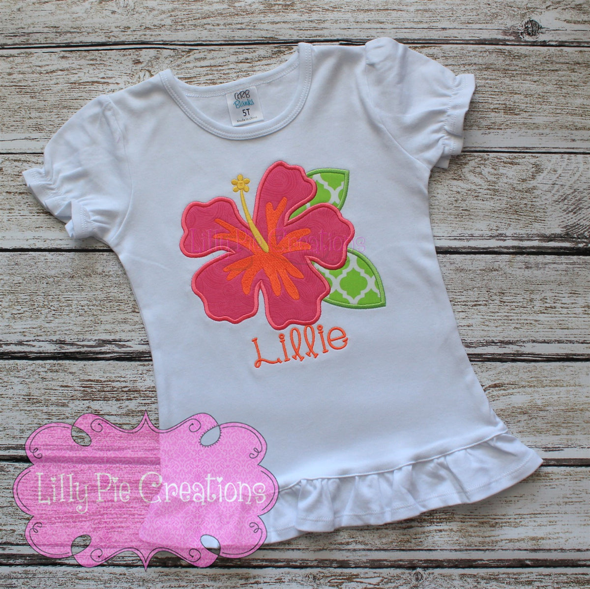 Personalized Hibiscus Flower Hawaiian Custom Summer Shirt