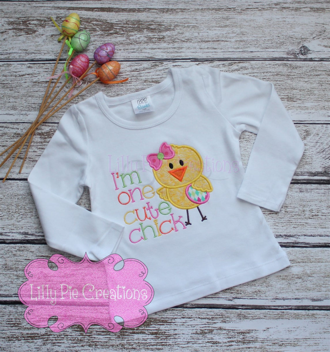 Baby girl hot sale easter shirt