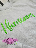 PVHS Hurricanes Puff Embroidery Teacher Sweatshirt