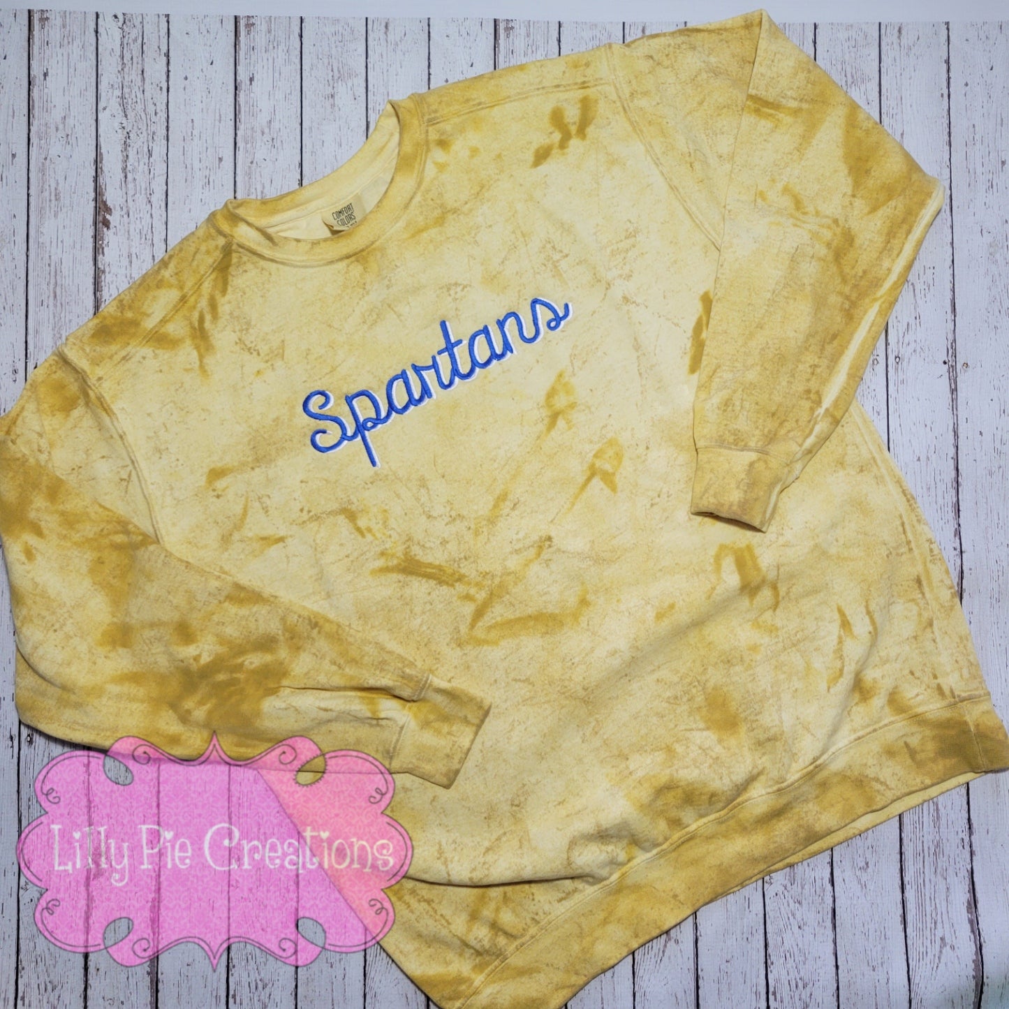 Custom Mascot Spirit Shirt  - Shadowed Script Mascot School Shirt