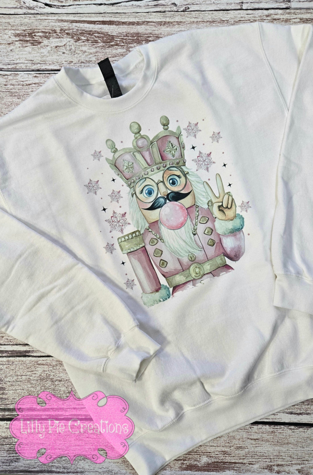 Nutcracker with Bubble Sublimated Sweatshirt