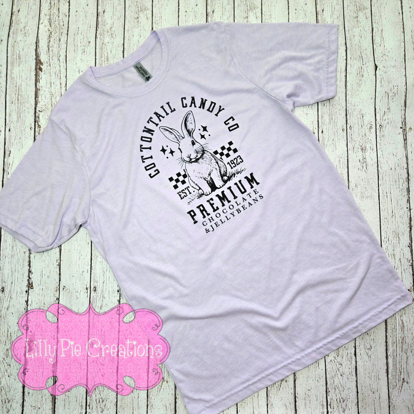 Cottontail Candy Co. - Lavender Ladies Easter Shirt