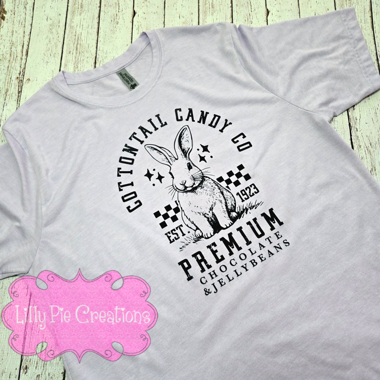 Cottontail Candy Co. - Lavender Ladies Easter Shirt