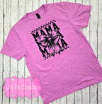 Mama Bow T-shirt - Trendy Mama Shirt - 12 colors available