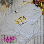 Custom School Spirit Sweatshirt - Teacher or Student Crewneck sweatshirt