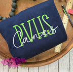 PVHS Stacked Farmhouse Font with Mascot Teacher Sweatshirt