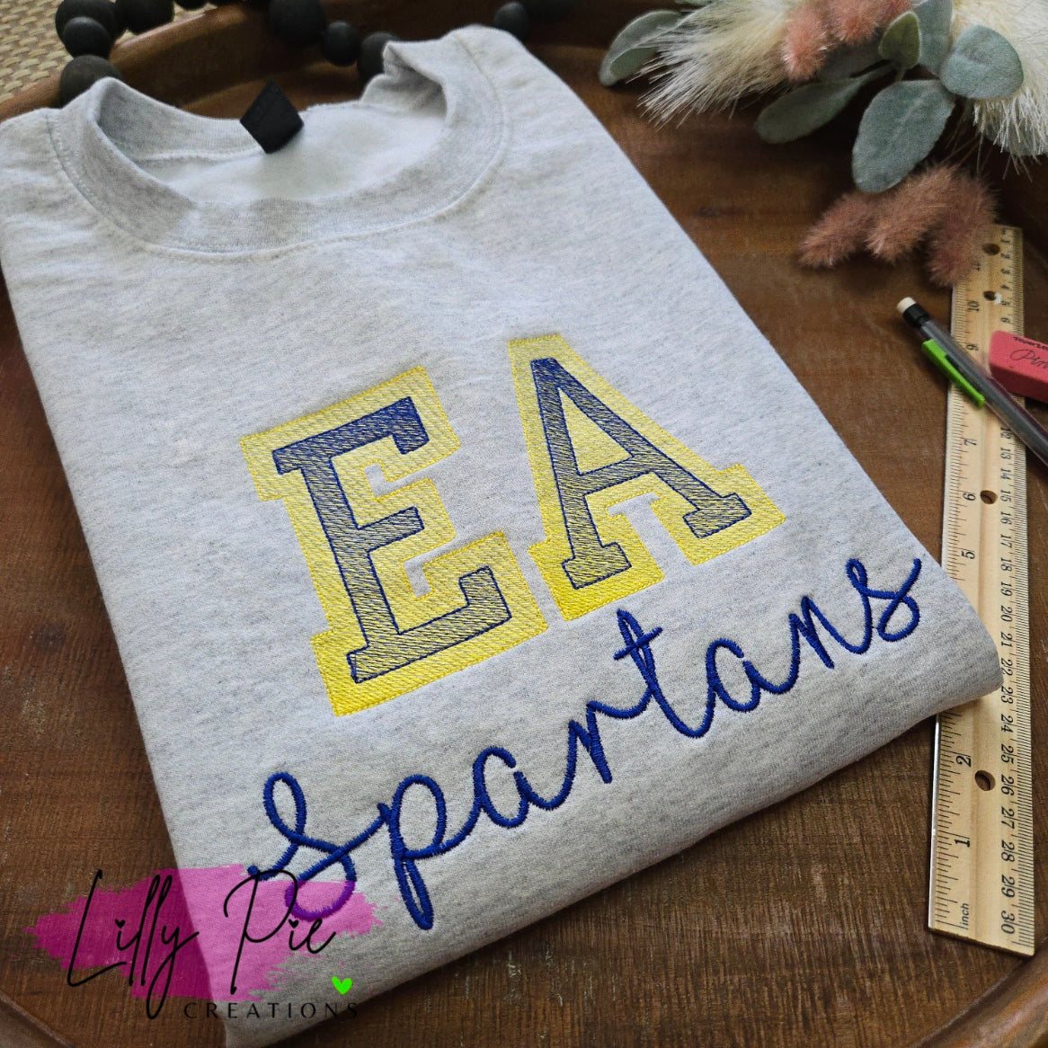 Custom School Spirit Sweatshirt - Teacher or Student Crewneck sweatshirt