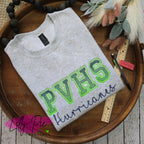 PVHS Varsity School with Mascot Teacher Sweatshirt