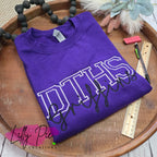 Varsity Letter with Mascot School Spirit Sweatshirt