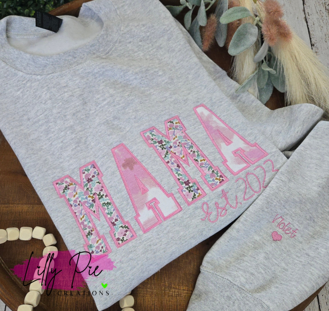 Mama Applique Sweatshirt - Custom Orders Welcomed