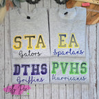 Custom School Spirit Sweatshirt - Teacher or Student Crewneck sweatshirt