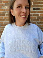 Monotone Mascot Applique Sweatshirt-Custom Orders Welcomed!