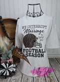 Football Wife Funny Ladies Shirt - Coaches Wife Shirt