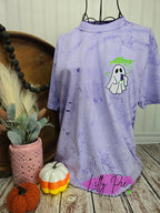 Alani Boo - Embroidered Halloween Comfort Colors Tee