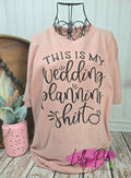 This is my Wedding Planning Shirt - Bride Shirt - Bride to Be T-shirt