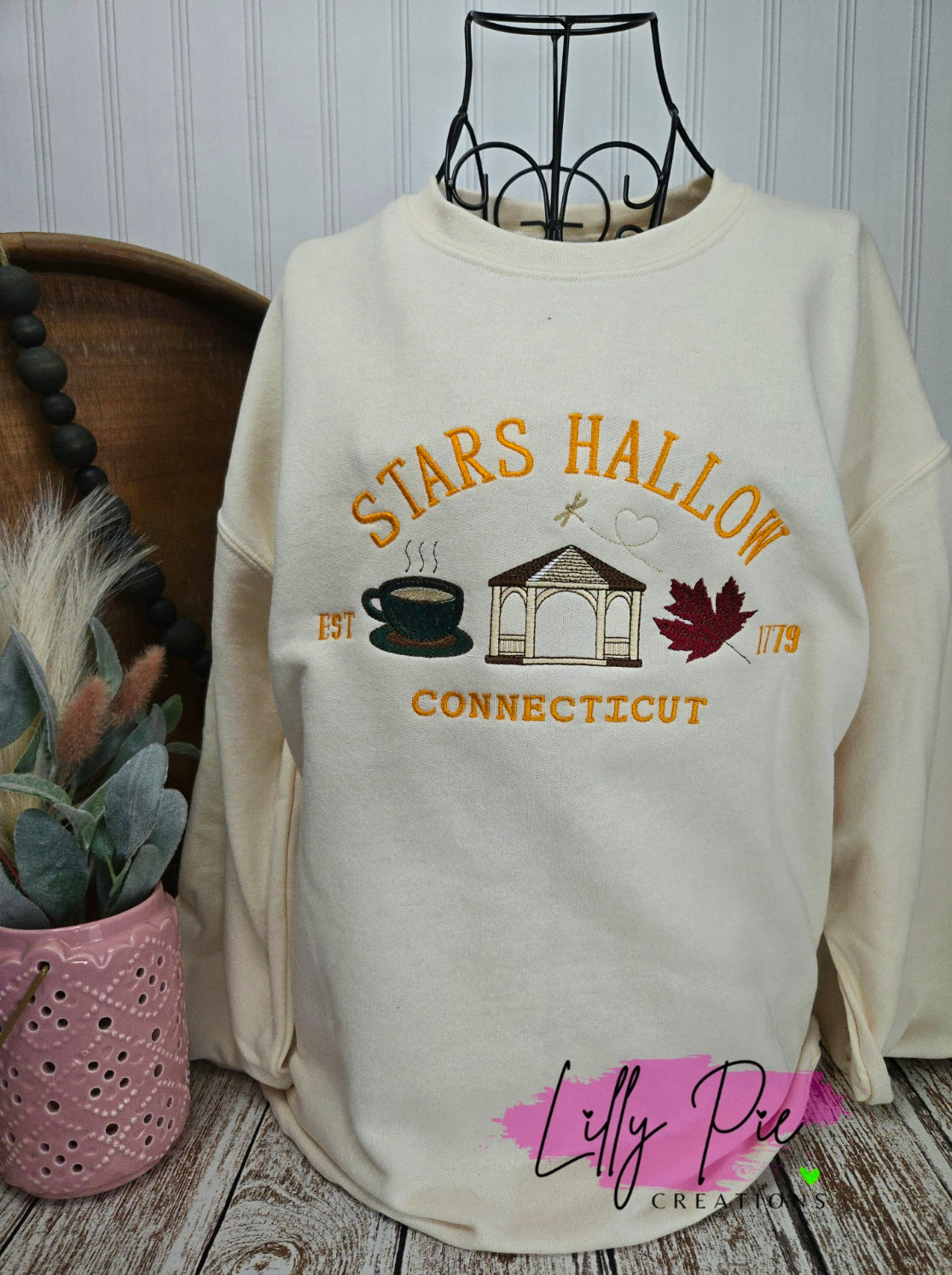 Stars Hallow Embroidered Sweatshirt