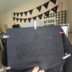 Spooky Season Monotone Halloween Sweatshirt