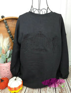 Spooky Season Monotone Halloween Sweatshirt