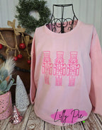 Nutcracker Trio Chrismtas Sweatshirt - Avialable in Green and Pink