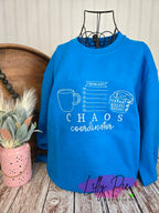 Chaos Coordinator Embroidered Mom Sweatshirt
