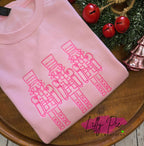 Nutcracker Trio Chrismtas Sweatshirt - Avialable in Green and Pink