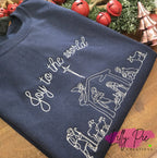 Joy to the World Nativity Chrismtas Sweatshirt