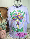 Mardi Gras Throwgirl T-shirt or Sweatshirt