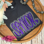 Senior Embroidered Sweatshirt - Available with and without spangles
