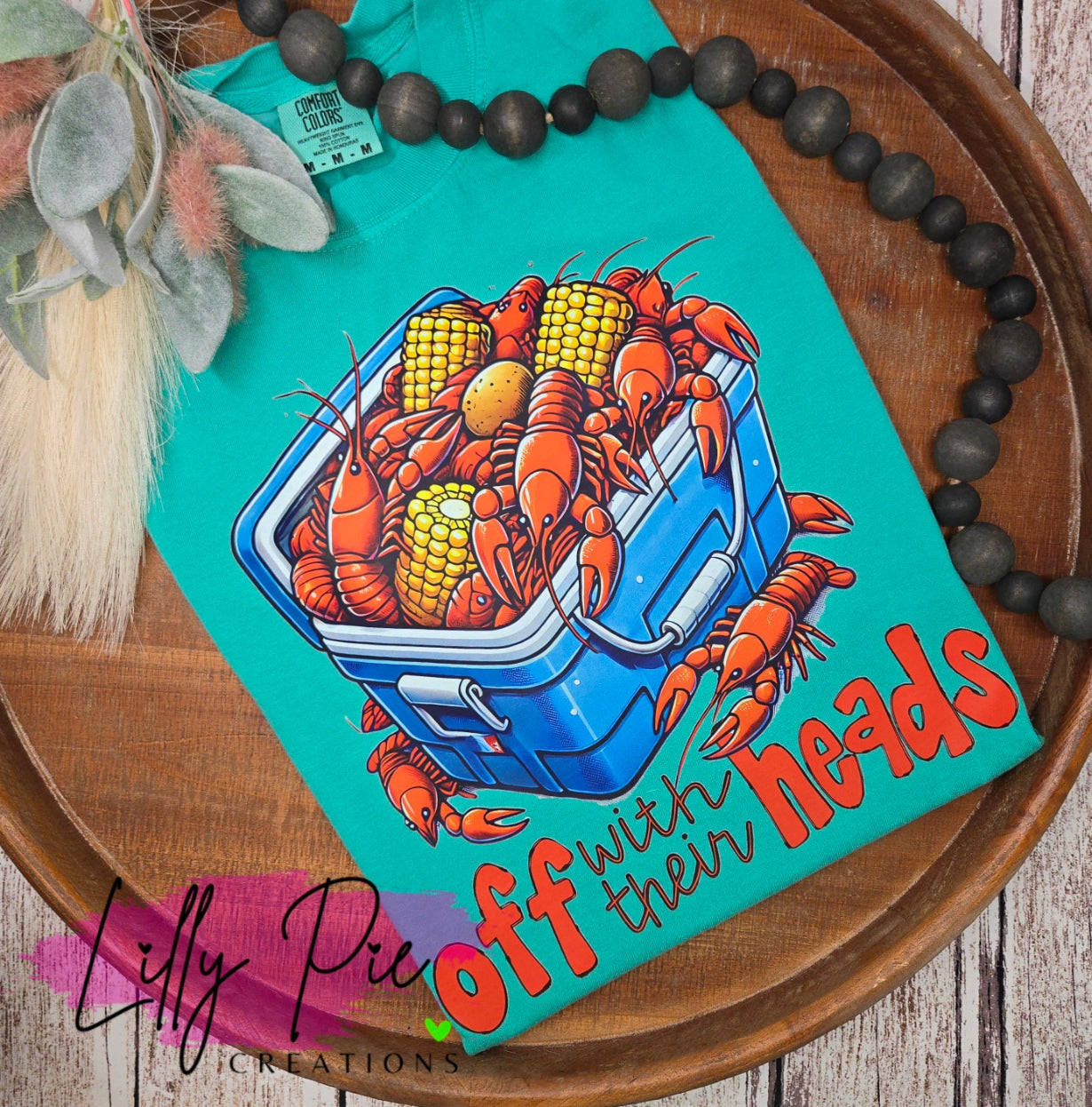 Off with Their Heads Crawfish T-shirt