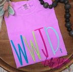 WWJD Embroidered T-shirt