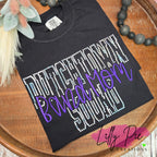 Dutchtown Sound Spangle and Embroidered T-shirt or Sweatshirt