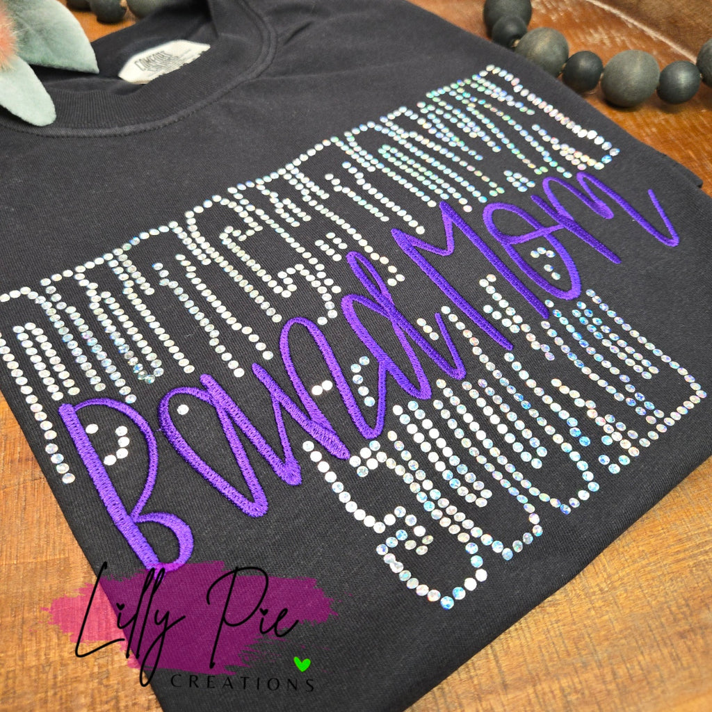 Dutchtown Sound Spangle and Embroidered T-shirt or Sweatshirt