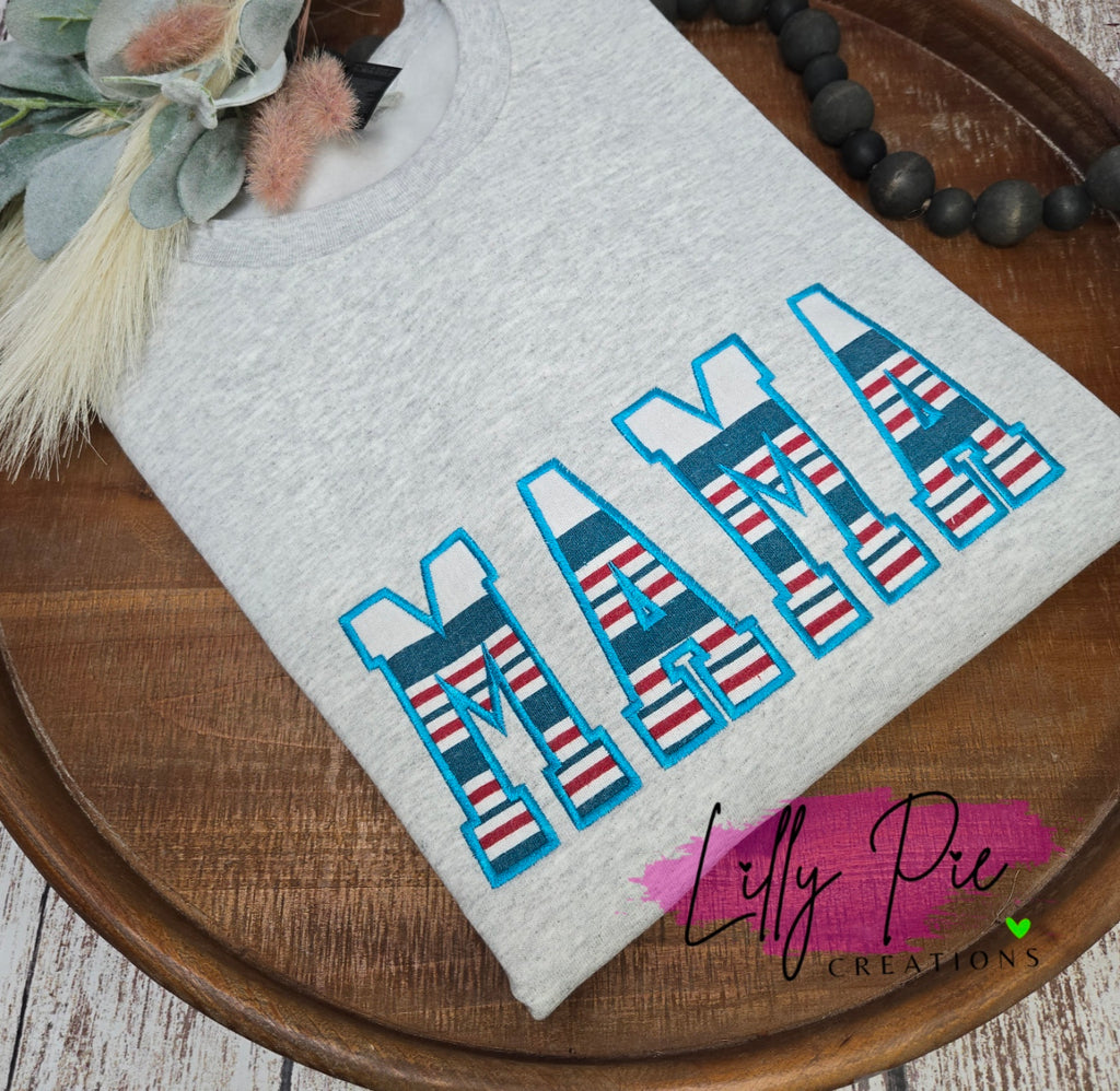 Mama Applique Sweatshirt - Custom orders welcome