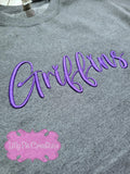 Custom Mascot Sweatshirt - Puff Embroidery