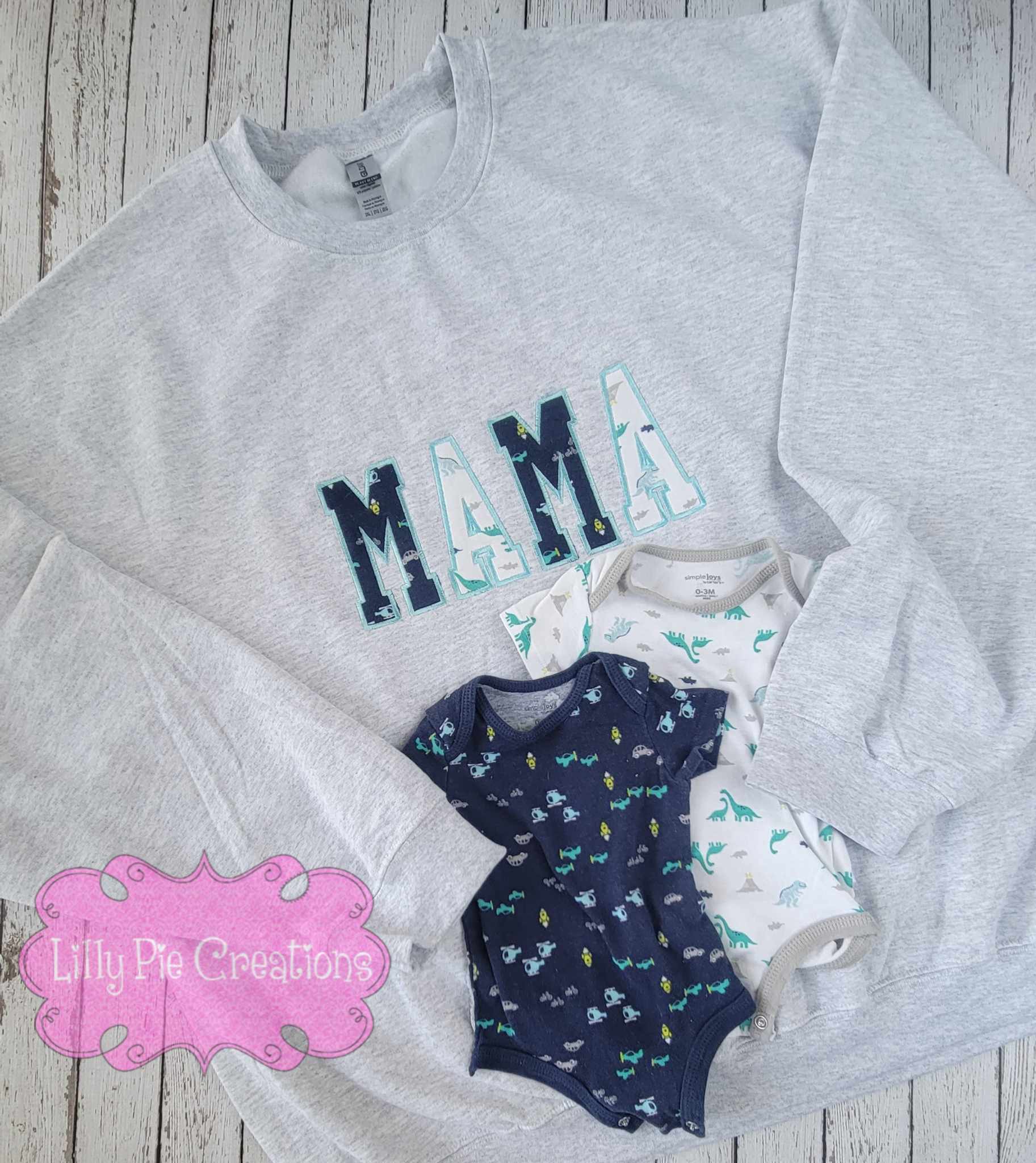 Mama Applique Sweatshirt - Custom Orders Welcomed