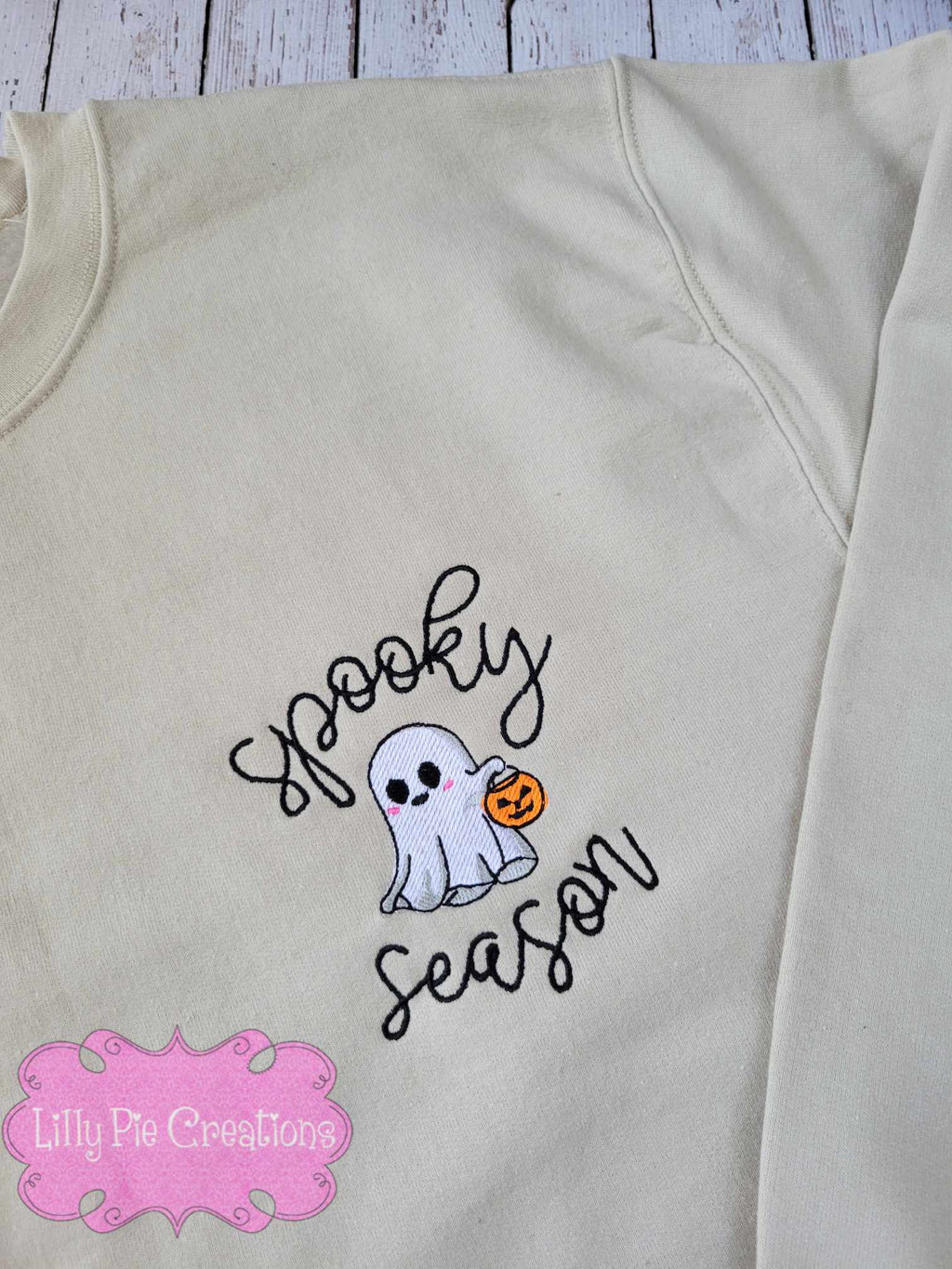 Spooky Season Ghost Unisex Adult Halloween Sweatshirt