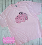 In October We Wear Pink - Pink Pumpkin T-shirt or Sweatshirt Available