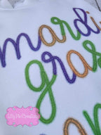 Mardi Gras Mambo Faux Tinsel Sweatshirt - Available in T-shirt or Sweatshirt