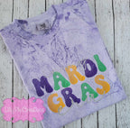 In My Mardi Gras Era Comfort Colors T-Shirt -Embroidered Mardi Gras Shirt