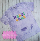 In My Mardi Gras Era Comfort Colors T-Shirt -Embroidered Mardi Gras Shirt