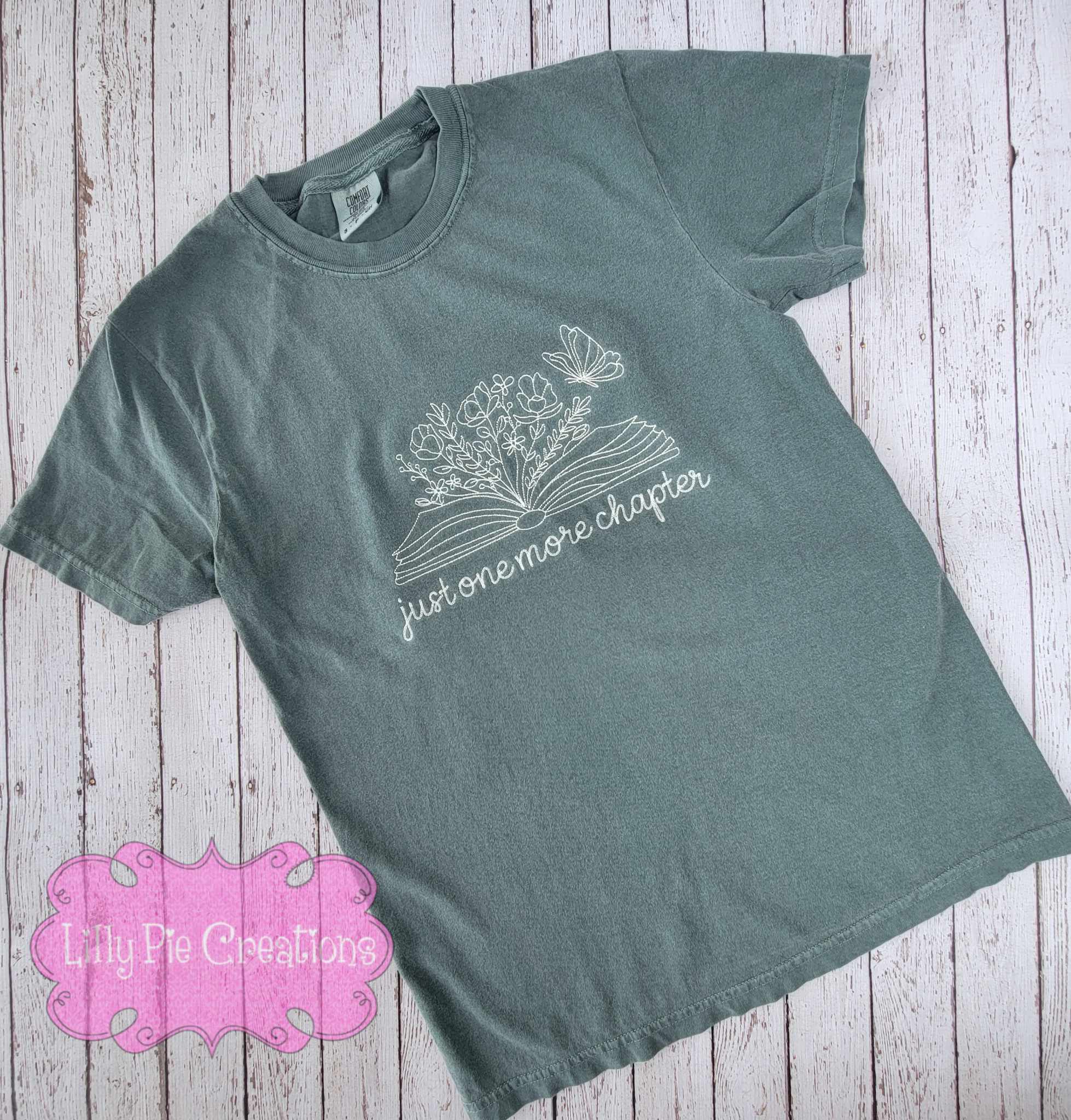 Just One More Chapter Comfort Colors T-shirt