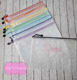 Summer Fun Bundle- Personalized Zipper Bag and Towel Set